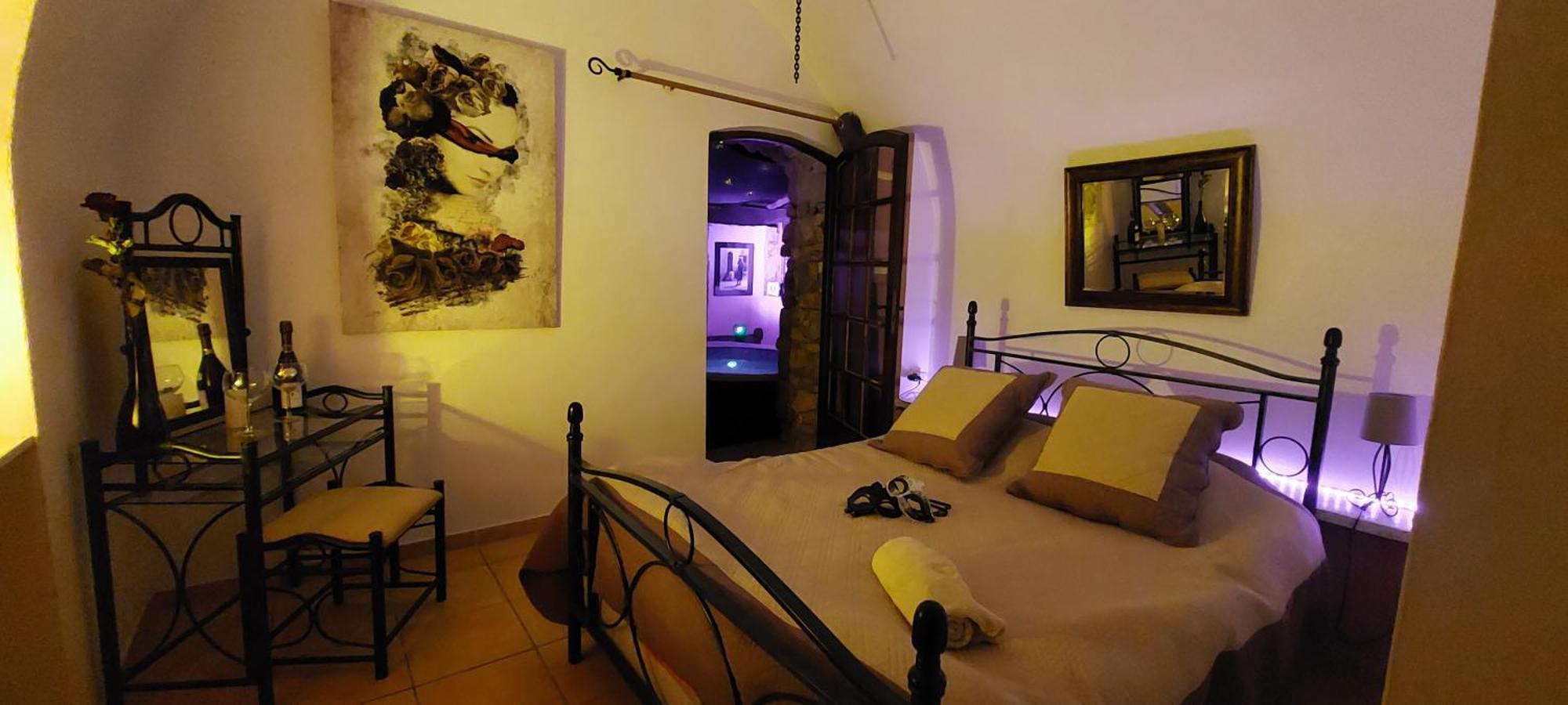 Chambre Love Romantique Avec Spa Privee Calvi  Kültér fotó